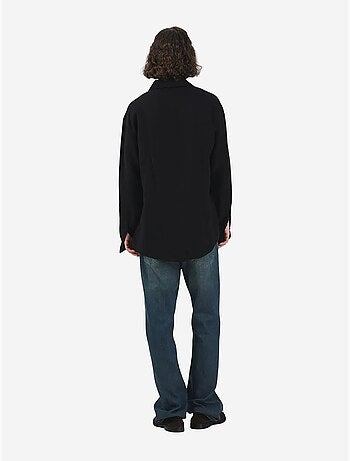 Camisa de manga larga con botones texturizada giesto
