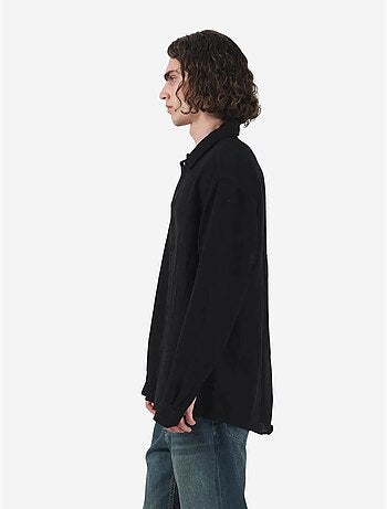 Camisa de manga larga con botones texturizada giesto