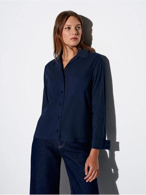 Camisa de manga larga con cut-out dilvin - Kiabi Camisa de manga larga con cut-out dilvin - Kiabi