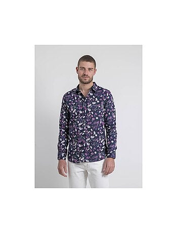 Camisa de manga larga con motivos DULOIC