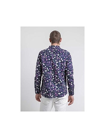 Camisa de manga larga con motivos DULOIC