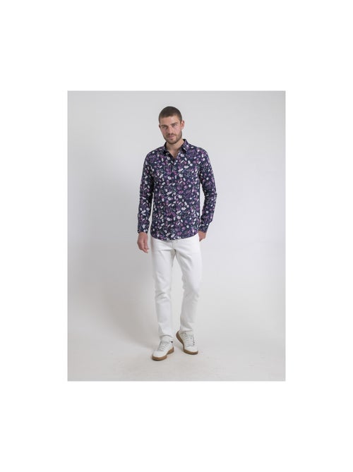 Camisa de manga larga con motivos DULOIC - Kiabi