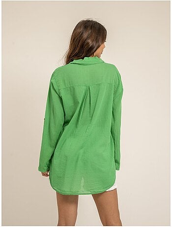 Camisa de manga larga de algodón ORINE