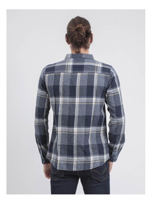 Camisa de manga larga de cuadros TACULA - Kiabi