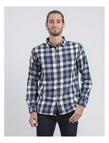 Camisa de manga larga de cuadros TAKOS