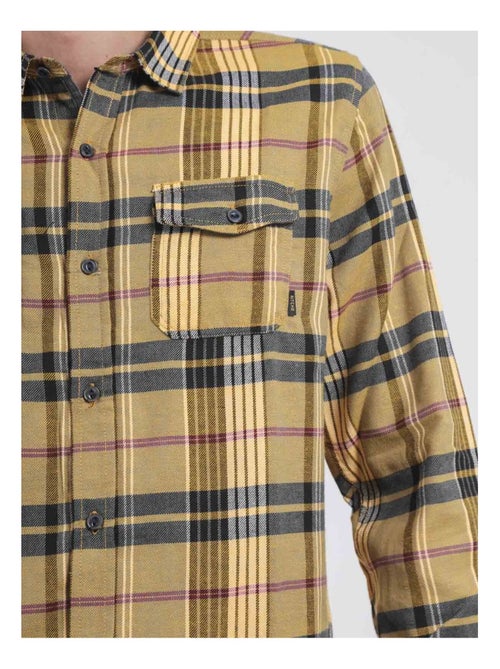 Camisa de manga larga de cuadros TOLWIKO - Kiabi