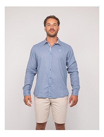 Camisa de manga larga de lino DUMOLAK