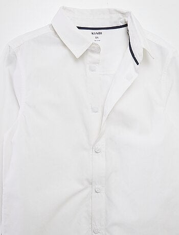 Camisa de manga larga de popelina - So Easy
