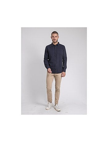 Camisa de manga larga de puro algodón TAMORIS