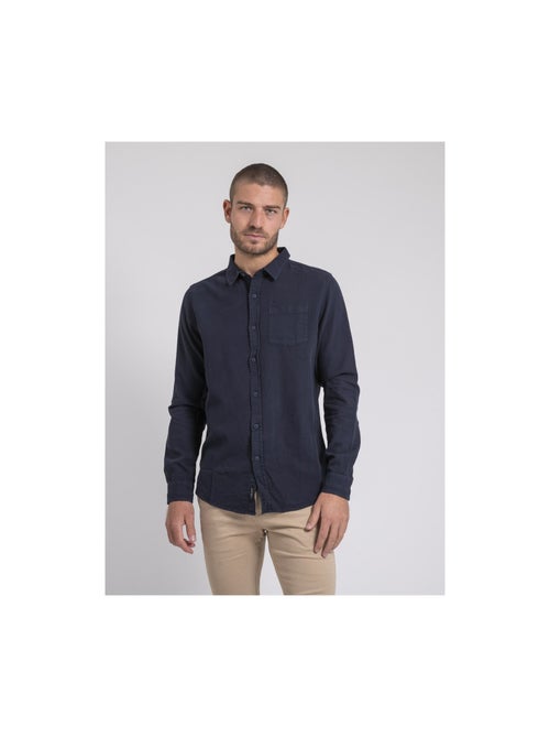 Camisa de manga larga de puro algodón TAMORIS - Kiabi