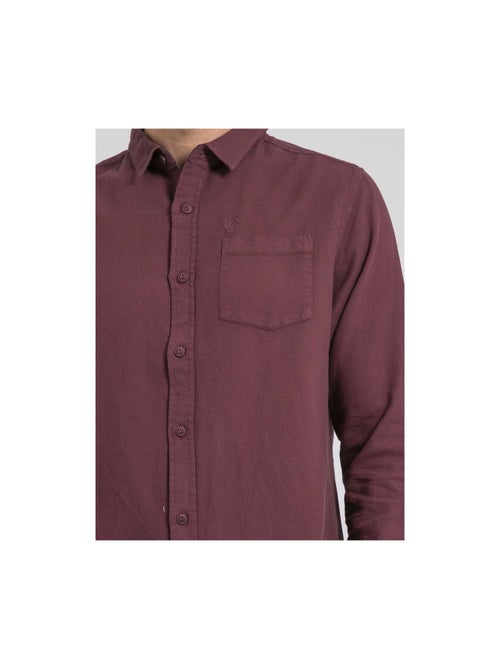 Camisa de manga larga de puro algodón TAMORIS - Kiabi