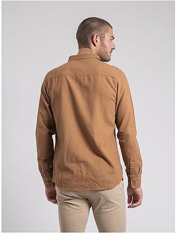 Camisa de manga larga de puro algodón TAMORIS