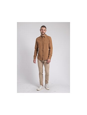 Camisa de manga larga de puro algodón TAMORIS