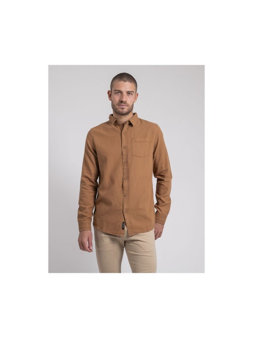 Camisa de manga larga de puro algodón TAMORIS - Kiabi