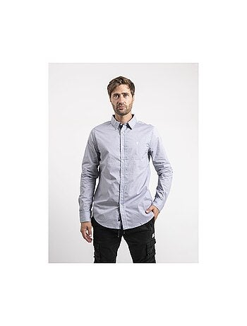 Camisa de manga larga de puro algodón TIVAMOR