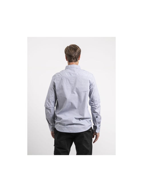 Camisa de manga larga de puro algodón TIVAMOR - Kiabi Camisa de manga larga de puro algodón TIVAMOR - Kiabi