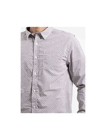 Camisa de manga larga de puro algodón TIVENOL