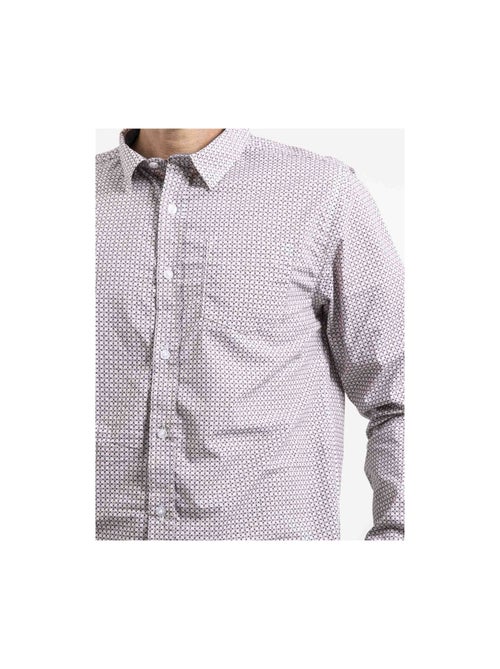 Camisa de manga larga de puro algodón TIVENOL - Kiabi Camisa de manga larga de puro algodón TIVENOL - Kiabi