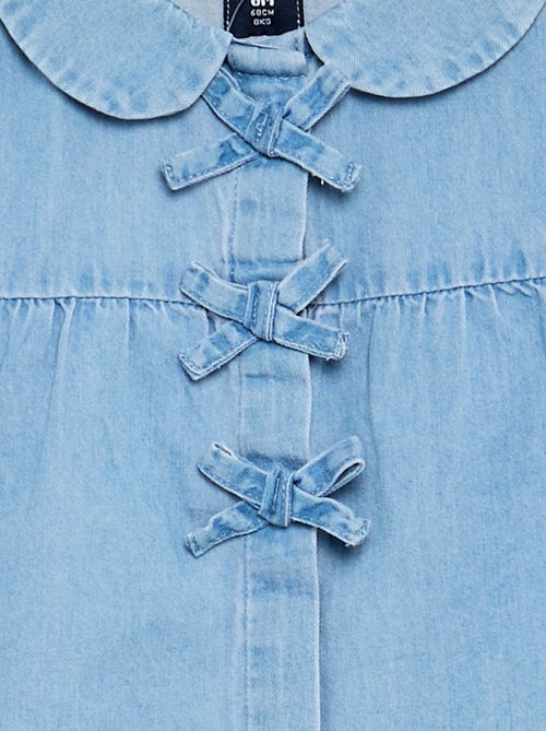 Camisa de manga larga de vaquero - Kiabi Camisa de manga larga de vaquero - Kiabi