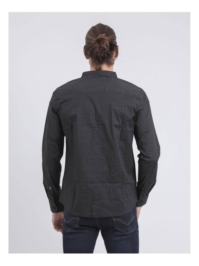 Camisa de manga larga estampada TOUMOMI Negro - Kiabi