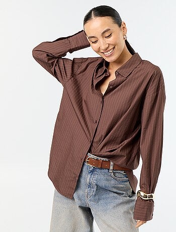 Camisa de manga larga