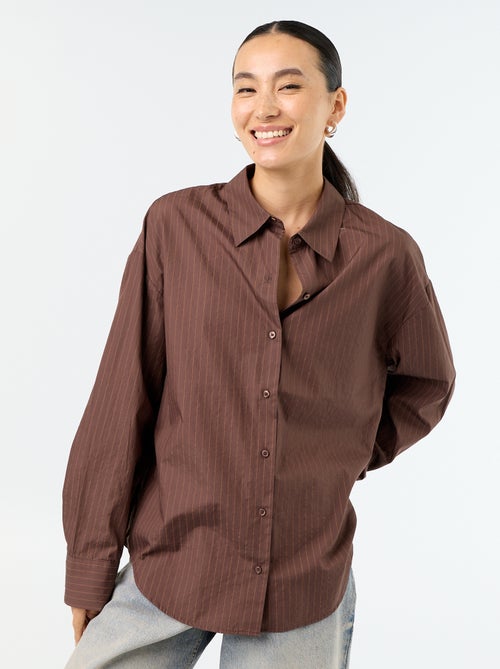Camisa de manga larga - Kiabi