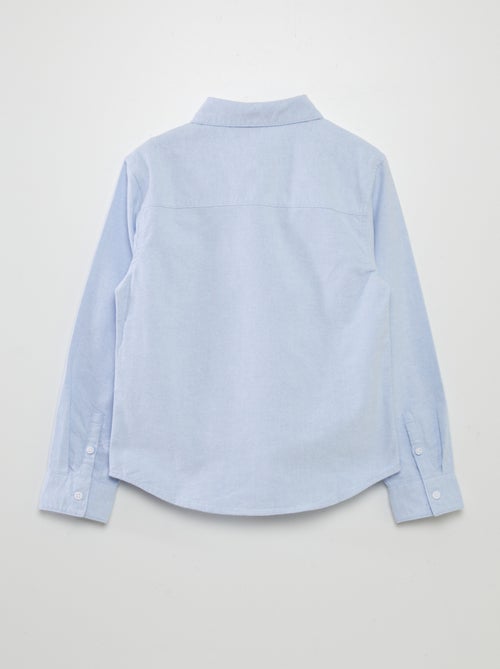 Camisa de manga larga oxford - Kiabi