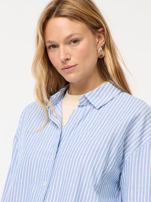 Camisa de manga larga oxford - Kiabi