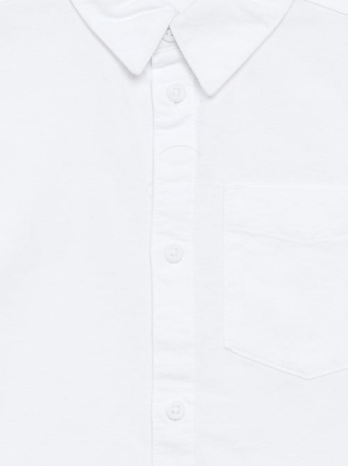 Camisa de manga larga oxford - Kiabi