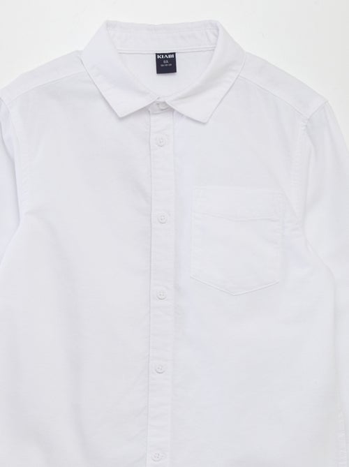 Camisa de manga larga oxford - Kiabi