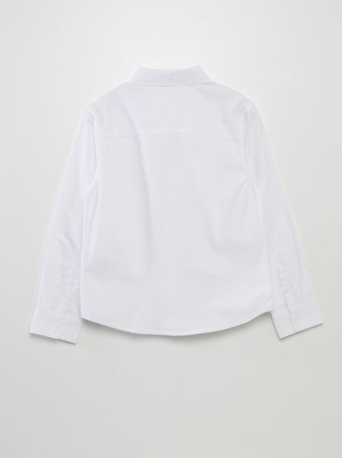 Camisa de manga larga oxford - Kiabi