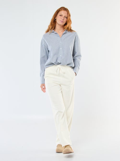 Camisa de manga larga oxford - Kiabi