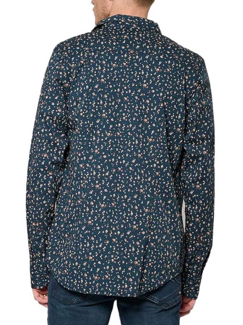 Camisa de Manga Larga para Hombre Kaporal Azul marino - Kiabi