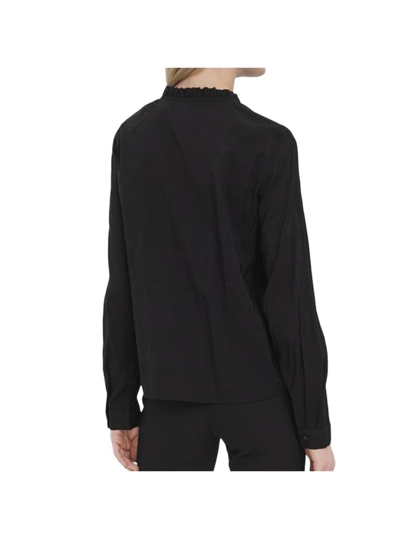 Camisa de Manga Larga para Mujer Vero Moda Negro - Kiabi