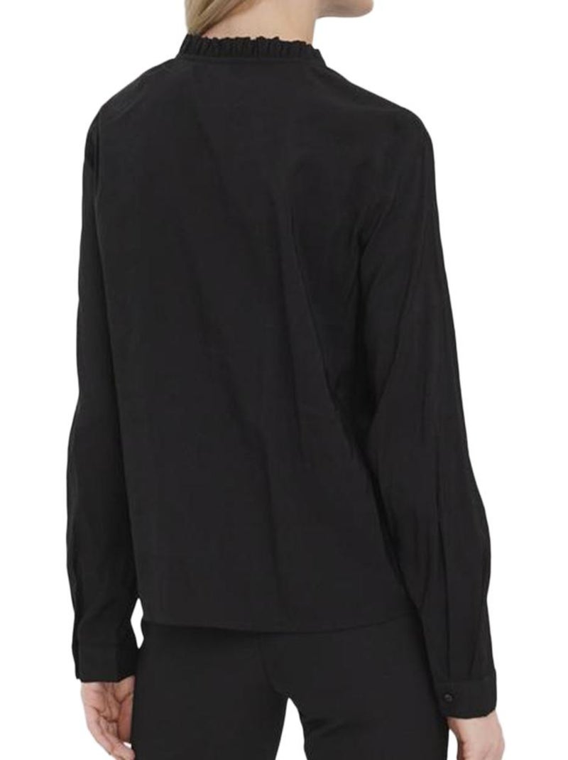 Camisa de Manga Larga para Mujer Vero Moda Negro - Kiabi