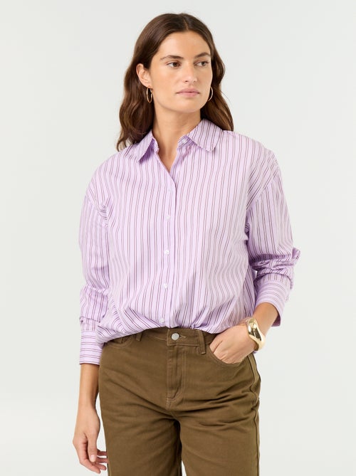 Camisa de manga larga - Kiabi