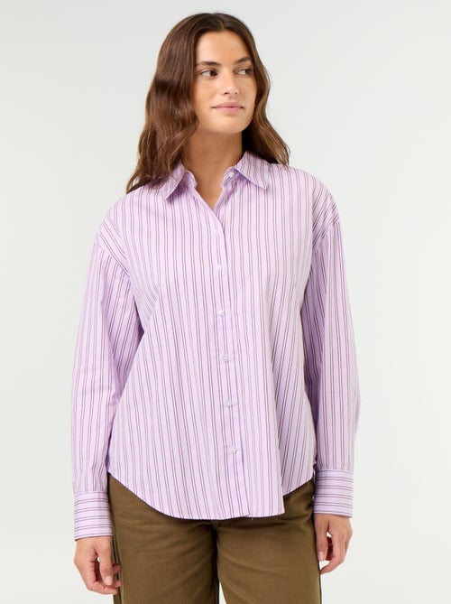 Camisa de manga larga - Kiabi
