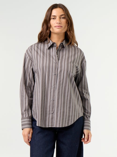 Camisa de manga larga - Kiabi