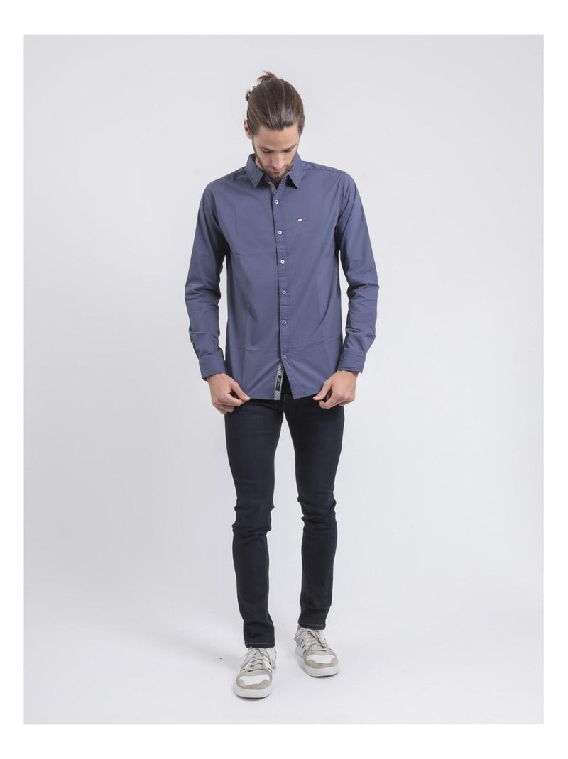 Camisa de manga larga TARTIK Gris - Kiabi