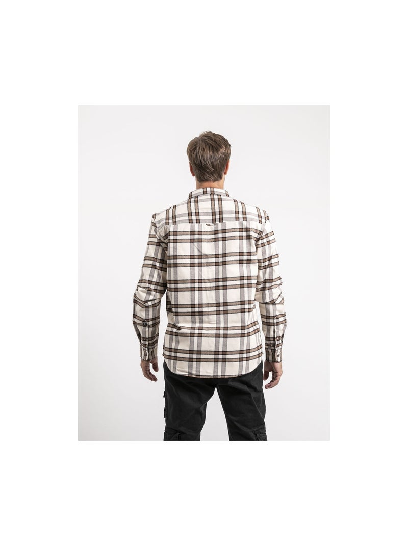 Camisa de manga larga TOMAPAL Crudo - Kiabi