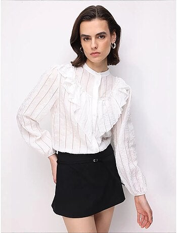 Camisa de mezcla de algodón mixray