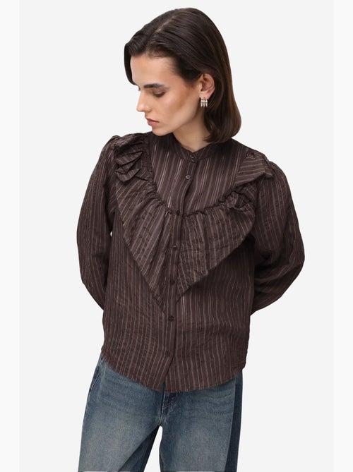 Camisa de mezcla de algodón mixray - Kiabi Camisa de mezcla de algodón mixray - Kiabi