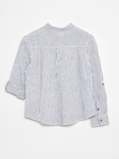 Camisa de mezcla de lino - Kiabi