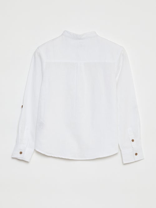 Camisa de mezcla de lino - Kiabi