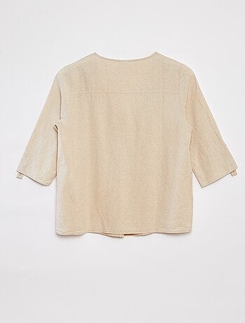 Camisa de mezcla de lino 'JDY'