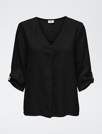 Camisa de mezcla de lino 'JDY'