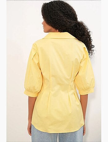 Camisa de mujer de mezcla de algodón bdart