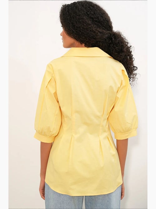 Camisa de mujer de mezcla de algodón bdart - Kiabi Camisa de mujer de mezcla de algodón bdart - Kiabi