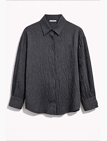 Camisa de mujer de mezcla de algodón mixray