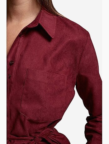 Camisa de mujer de poliéster y viscosa dilvin